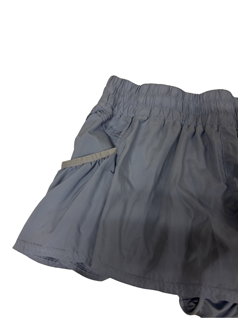 FP Movement Blue/Gray Get Your Flirt On Shorts • Size Large - Picture 7 of 10